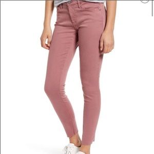 AG Adriano Goldschmeid Stevie Mauve Slim Jeans